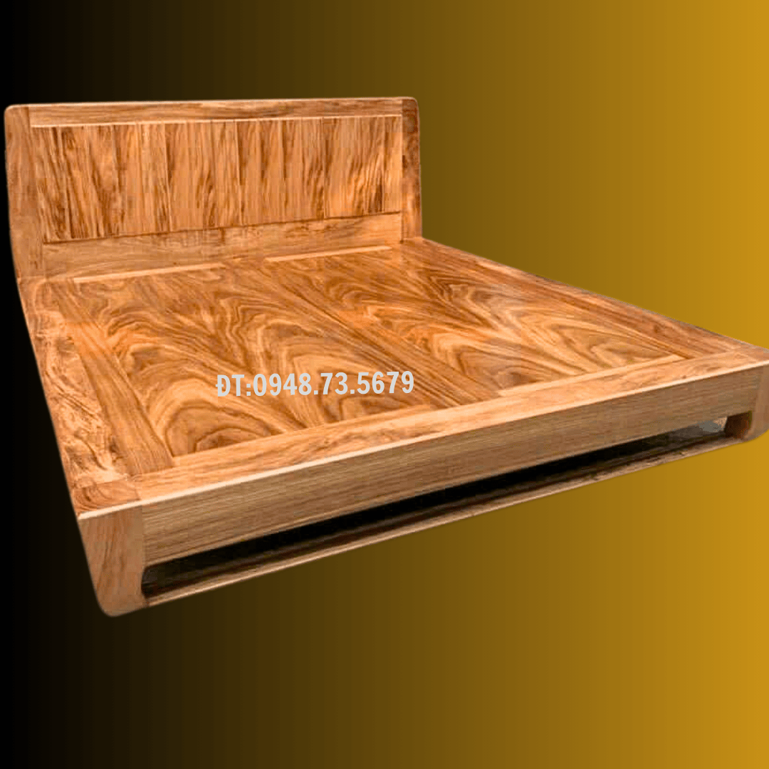 GIƯỜNG NGỦ GỖ ĐẸP 1M6 X 2M - GN10
