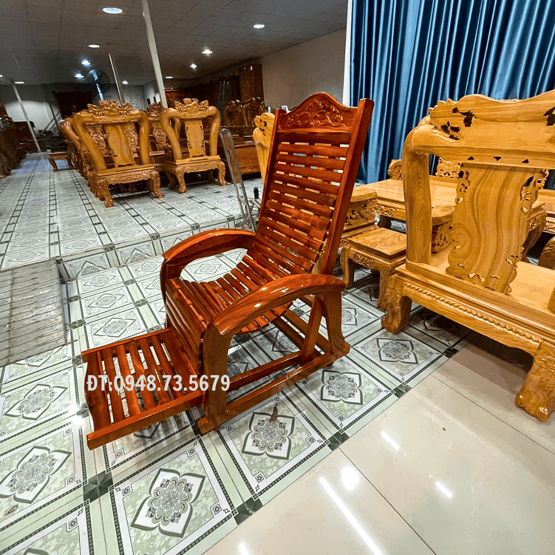 GHẾ DÂY THƯ GIÃN GỖ TRÀM - GDG3 5 d12 1